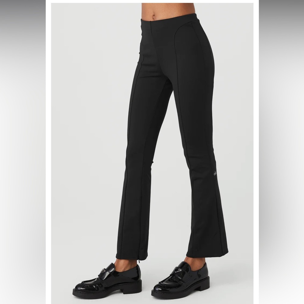 Alo High-Waist 7/8 Zip It Flare Legging